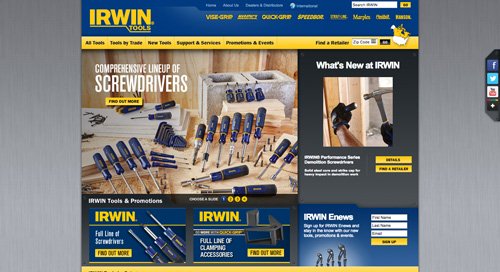 Irwin website link